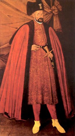 Portrait of Stephen Bathory of Poland.